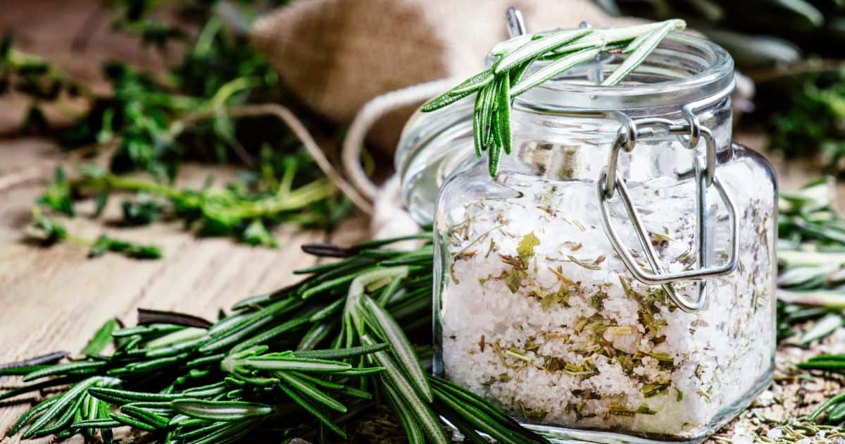 How To Make Rosemary Salt Fresh Herb Ideas